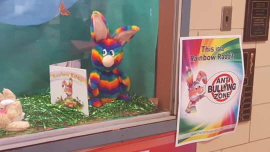 Rainbow Rabbit at Birches School