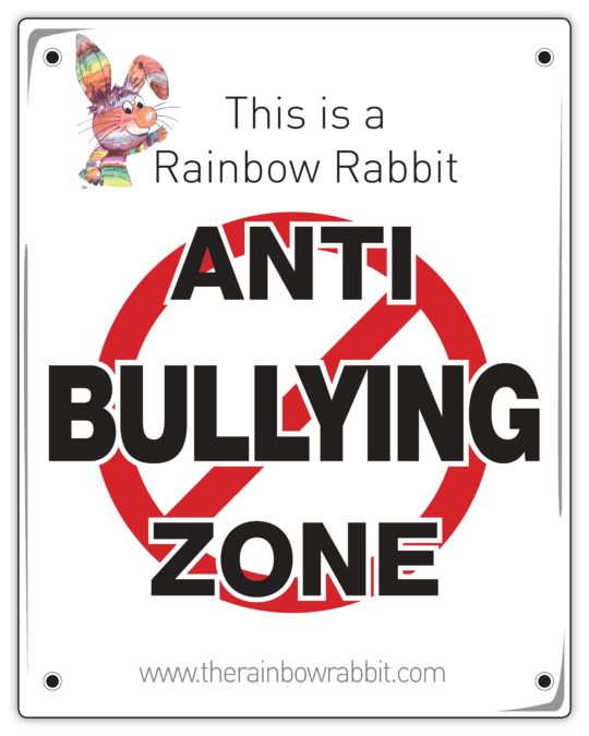 Rainbow Rabbit National Bullying Prevention Month 2017