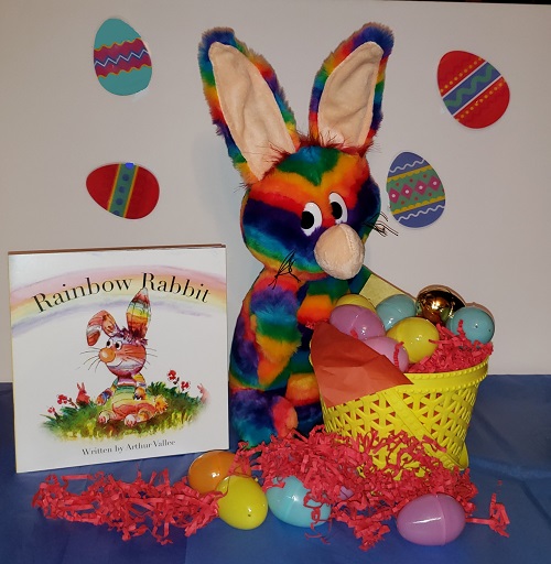 Rainbow Rabbit Easter 2019