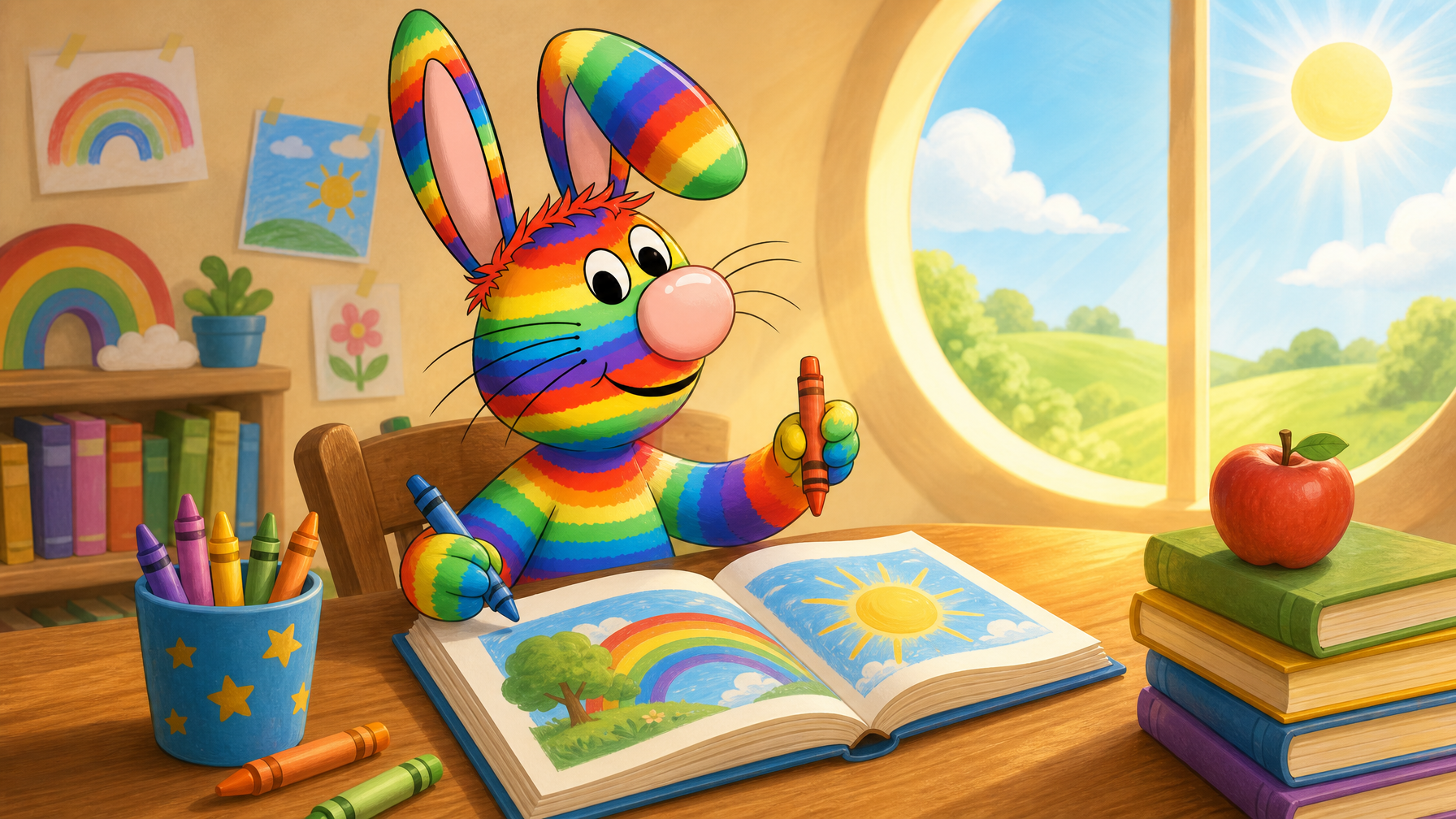 Storytelling Coloring Book for Kids: Brain Benefits